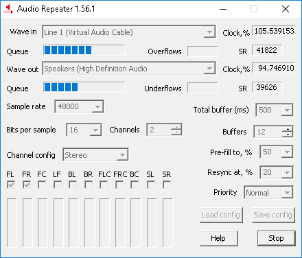how to use virtual audio cable audio repeater